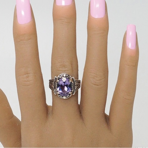 Vintage sterling ring - Picture 3 of 5